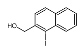 1-iodo-2-hydroxymethylnaphtalene Structure