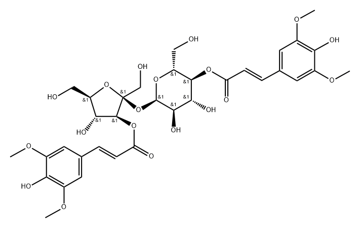 西伯利亚远志糖A4结构式