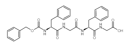 Z-Phe-Gly-Phe-Gly-OH结构式