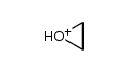 protonated oxirane Structure