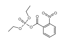 o-Nitro-benzoyl-diaethylphosphat结构式