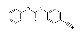 ((4-cyanophenyl)amino)phenoxymethane-1-thione结构式