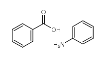 Cyclohexylammonium benzoate Structure