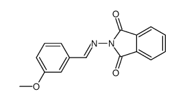 1H-Isoindole-1,3(2H)-dione, 2-(((3-methoxyphenyl)methylene)amino)- picture