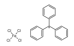 tritylium, tritylium-tetrachloroferrate(III) Structure