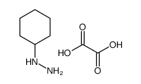 Cyclohexylhydrazine ethanedioate (1:1) Structure