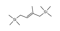 1,4-Bistrimethylsilyl-2-methyl-2-butene Structure