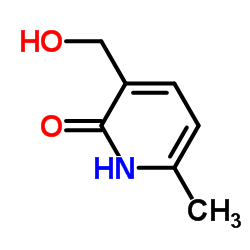 3-(羟基甲基)-6-甲基-2(1H)-吡啶酮结构式