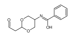 Benzamide, N-[cis-2-(2-oxoethyl)-1,3-dioxan-5-yl]- (9CI)结构式