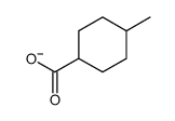 4-methylcyclohexane-1-carboxylate Structure