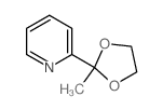 Pyridine,2-(2-methyl-1,3-dioxolan-2-yl)-图片