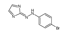 4-bromo-N-(imidazol-2-ylideneamino)aniline Structure