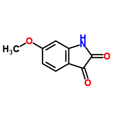 6-Methoxyindoline-2,3-dione Structure