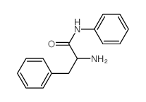 2-amino-N,3-diphenyl-propanamide Structure