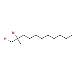 1,2-Dibromo-2-methylundecane structure