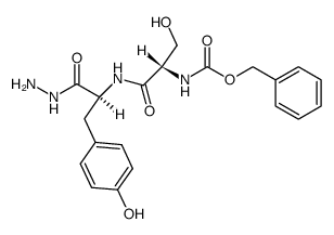 Z-L-Ser-L-Tyr-N2H3 Structure