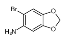 2-bromo-4,5-methylenedioxyaniline Structure