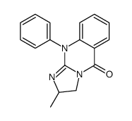 2-methyl-10-phenyl-2,3-dihydroimidazo[2,1-b]quinazolin-5-one结构式