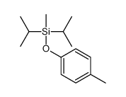 methyl-(4-methylphenoxy)-di(propan-2-yl)silane Structure