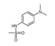 N-[4-(dimethylamino)phenyl]methanesulfonamide结构式