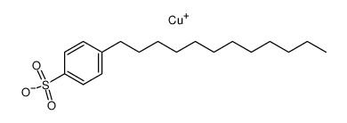 copper(I) p-dodecylbenzenesulfonate结构式