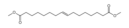 (E)-8-hexadecenedioc acid dimethyl ester Structure