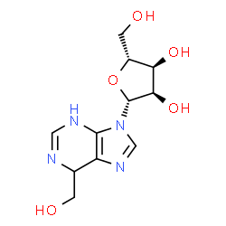 1,6-dihydro-6-(hydroxymethyl)purine riboside structure