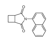 3-naphthalen-1-yl-3-azabicyclo[3.2.0]heptane-2,4-dione结构式