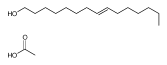 acetic acid,pentadec-8-en-1-ol结构式