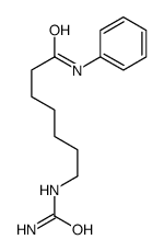 7-(carbamoylamino)-N-phenylheptanamide Structure