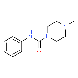 4-Methyl-N-phenylpiperazine-1-carboxamide structure