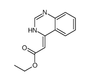 ethyl 2-(3H-quinazolin-4-ylidene)acetate结构式