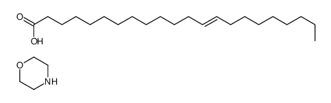 (Z)-docos-13-enoic acid, compound with morpholine (1:1) Structure