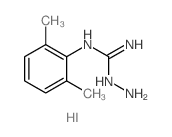 1-amino-2-(2,6-dimethylphenyl)guanidine结构式