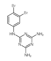 1,3,5-Triazine-2,4,6-triamine,N2-(3,4-dibromophenyl)- picture