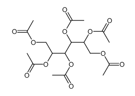 hexa-O-acetyl-hexitol Structure