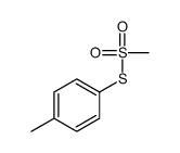 1-methyl-4-methylsulfonylsulfanylbenzene结构式