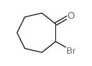 2-BROMOCYCLOHEPTANONE structure