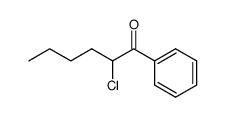 2-chloro-1-phenyl-1-pentanone结构式