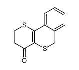 1-oxo-4,10-bisthia-1,2,3,4,9,10-hexahydrophenanathrene Structure