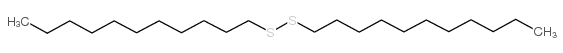 Disulfide, diundecyl Structure