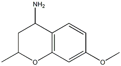 7-methoxy-2-methylchroman-4-amine Structure