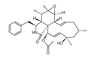 Epoxycytochalasin H Structure