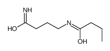 Butanamide, N-(4-amino-4-oxobutyl)- Structure