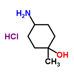 Cyclohexanol, 4-amino-1-Methyl-, hydrochloride, trans- (9CI)结构式