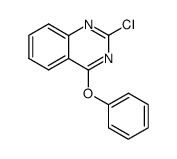 2-chloro-4-phenoxyquinazoline Structure