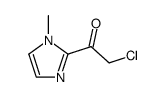 Ethanone,2-chloro-1-(1-methyl-1H-imidazol-2-yl)-结构式