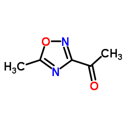 1-(5-Methyl-[1,2,4]oxadiazol-3-yl)-ethanone结构式