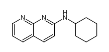 n-cyclohexyl-1,8-naphthyridin-2-amine structure