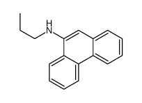 N-propylphenanthren-9-amine Structure